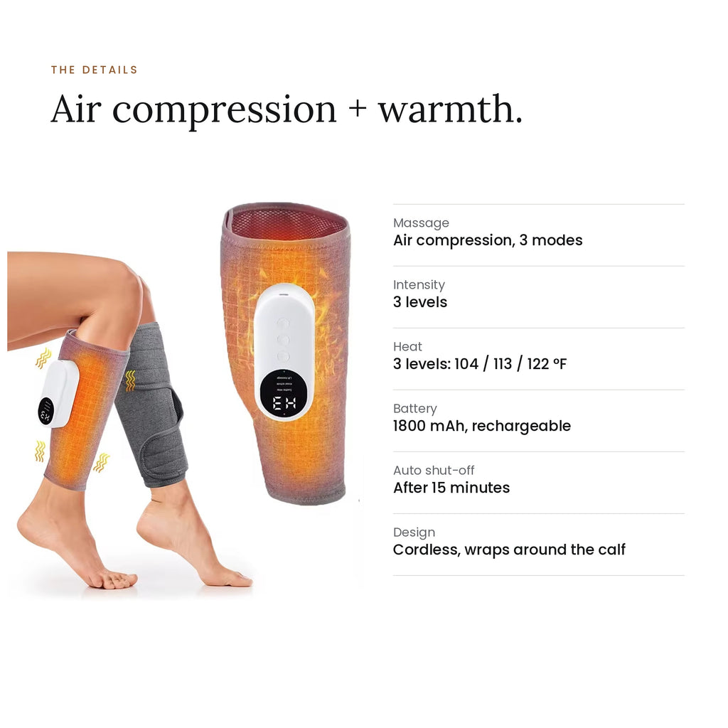 Cordless Heated Calf Massager